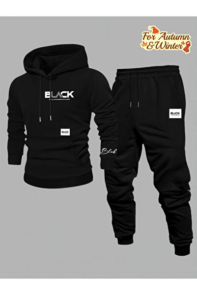 valeriae Calle 00 Urban Street Style 3 Threaded Rastered Sweatpants Set