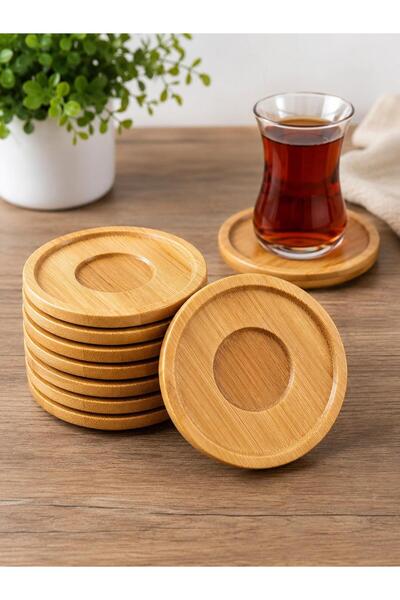 kumkumticaret Wooden Tea Plate