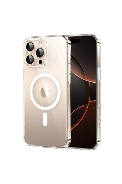 Ugreen Husă magnetică transparentă pentru iPhone 16 Pro Max, compatibilă Magsafe