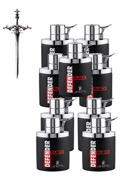 PLATINUM COLLECTION 9 Pieces Defender Black Perfume 100ML