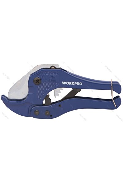 Workpro 42mm Ratchet PVC Pipe Cutter – Heavy Duty Automatic Plastic Pipe Cutt...