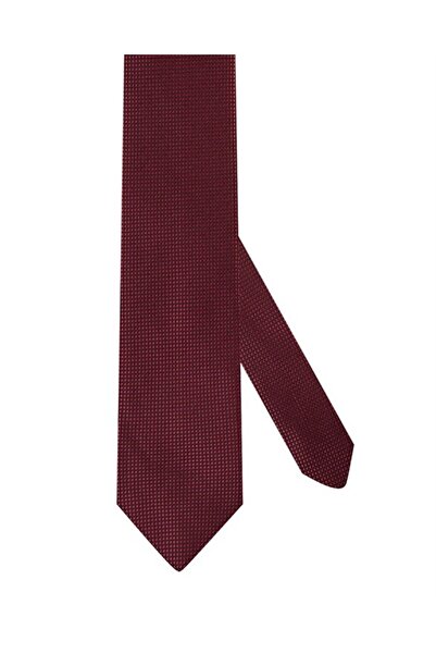 Empressco Stylish Dark Burgundy Tie, an Accessory That Will Add Elegance to Y...