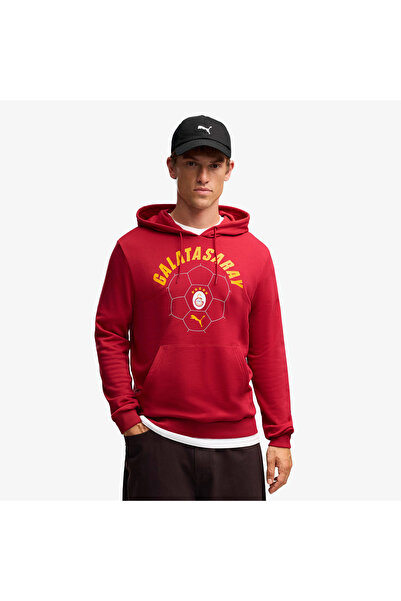Puma سويت شيرت بقلنسوة للرجال من GALATASARAY FtblCulture