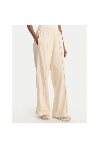 Kappa Pantaloni de trening pentru femei 37256WW Crem