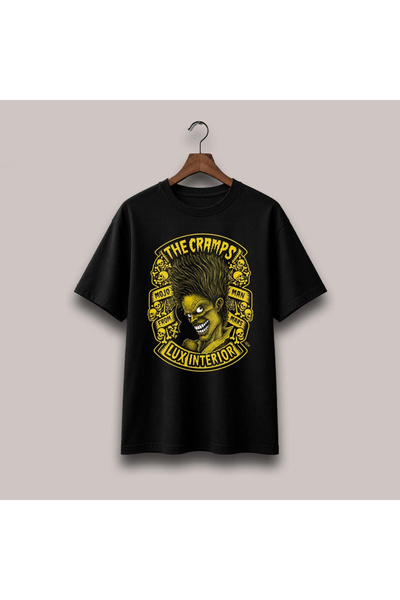 Grafftee Clothing Cramps Printed Unisex Oversize T-Shirt