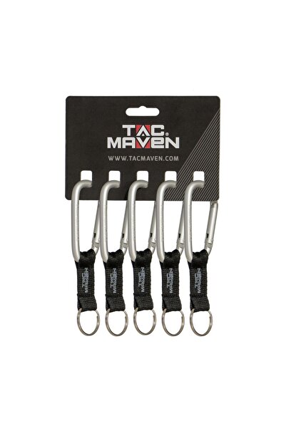 Tac Maven Κρίκος Carabiner 8mm Ασημί