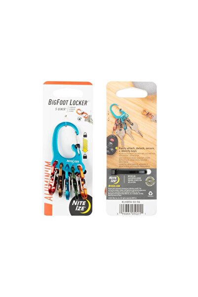 Nite Ize S-Biner BigFoot Locker KLKBFA-03-R6