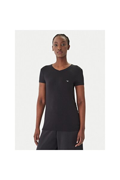 Emporio Armani Tricou de damă EW000409 AF19024 Negru