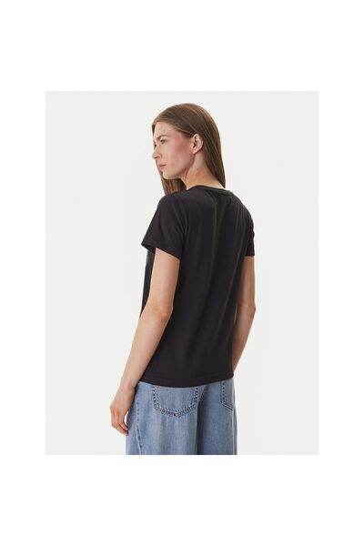 Dkny Tricou de damă DJ6T1701 Negru