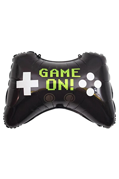 Godan Balon folie Game On, in forma de controller, 39x58 cm, Multicolor, 1 buc
