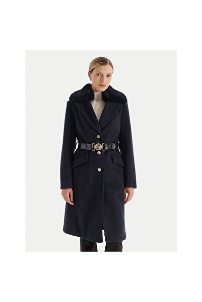 Guess Palton de tranziție pentru femei W5BL25W2672 Bleumarin