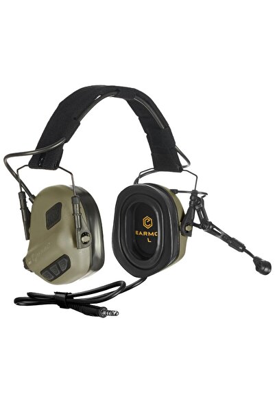 OPSMEN Ωτοασπίδες - Ακουστικά Επικοινωνίας Earmor M32 Plus Foliage Green