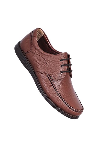 Baloğlu Bl-329 Taba Napa Poly Casual Men's Leather Soft Shoes