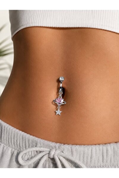 Arescollection delik gerektirmeyen deliksiz sıkıştırmalı göbek piercingi