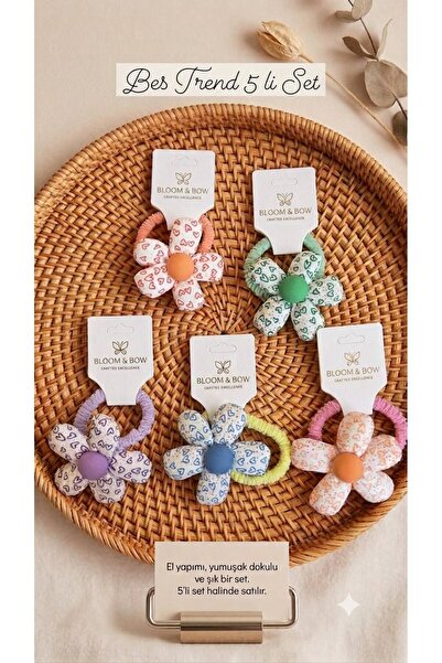 BİLGEN Style Set de 5 margarete gonflabile cu cataramă elastică pentru fete