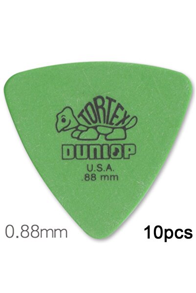 Choice 10pcs 0.88mm 10pcs Delrin Dunlop Guitar Picks 0.5/0.6/0.73/0.88/1.0/1....