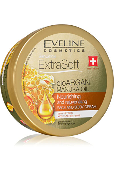 Eveline Ulei Bio de Argan și Manuka Extra Delicat – Cremă Hidratantă Regenerantă
