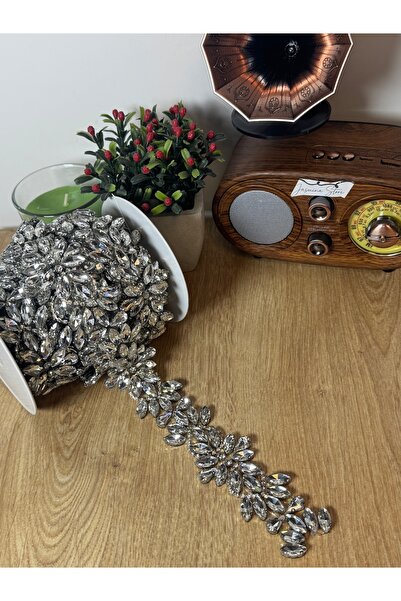 jasmina store Αυτοκόλλητη διακοσμητική ταινία από κρυστάλλινες πέτρες (1μ)
