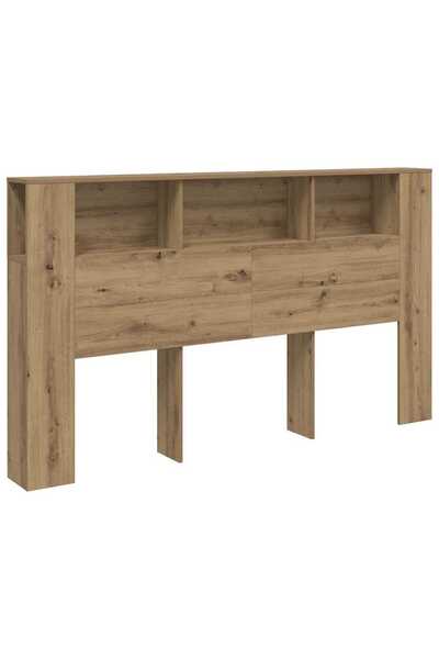 vidaxl Tăblie pat/dulap lemn artizanal 180x18,5x102,5cm lemn prelucrat