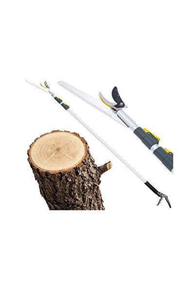 GEKO Fierăstrău telescopic pentru crengi 2-în-1, 1,8-4 m, G72099