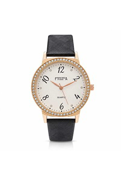 Watch Ceas de dama, Francesca di Geneva, Negru, FF474