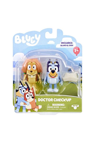 bluey Set 2 figurine, Bluey, La doctor