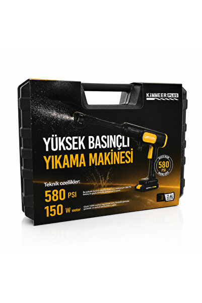 KİMMEER PLUS Yüksek Basınçlı Yıkama Makinesi
