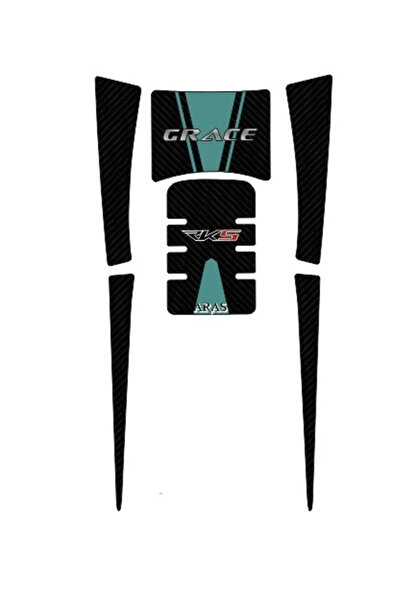 Rks Grace 202 160 cc 2022 Uyumlu Tank Pad Set