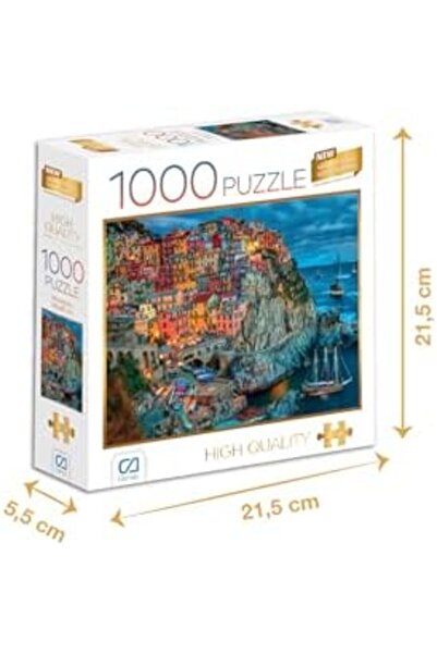 Yıldızan Evening in Manarola 1000 Pieces 2 931845