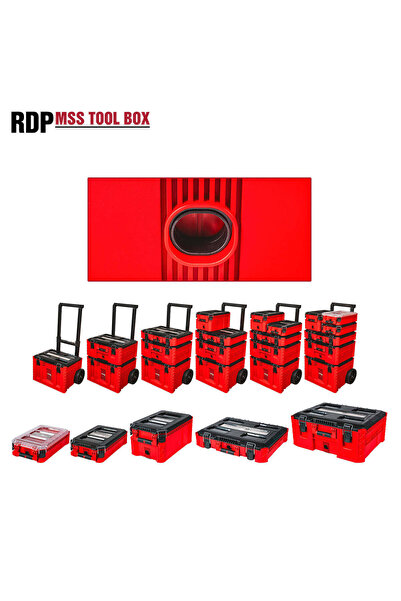 RAIDER Sistem de depozitare modular cu roți RDP-MSS7, 556 x 1120 x 424 mm, 13...