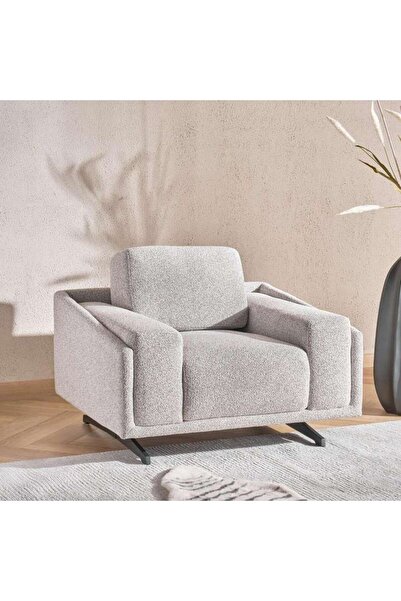 PAN HOME AEROL SINGLE SEATER SOFA - BEIGE