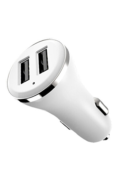 Xipin CX23 Φορτιστής Αυτοκινήτου 2.4A με Θύρες: 2xUSB Λευκό