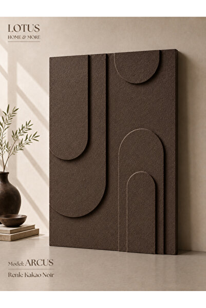 Lotus Home&More ARCUS - El Yapı 3 Boyutlu Dokulu Doğal Taş ve Alçı Rölyef Tab...