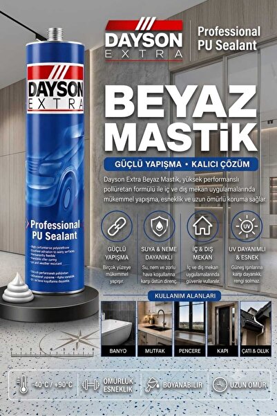 DAYSON BEYAZ MASTİK