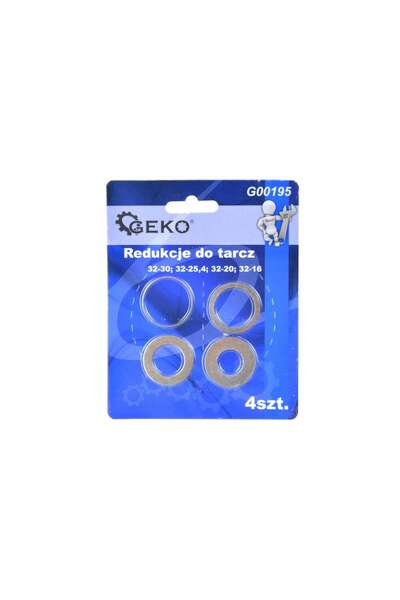 GEKO Set de 4 reductoare pentru discuri cu orificiu de 32 mm, G00195