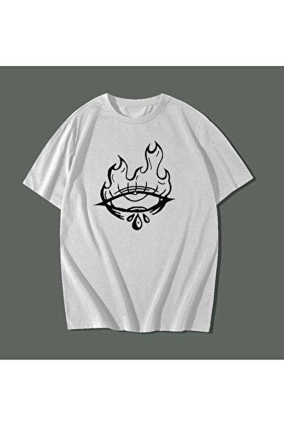 classy moda Unisex Colorful Oversize Printed T-Shirt Streetwear Comfortable F...