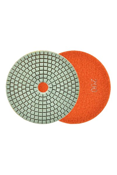 GEKO Disc diamantat pentru șlefuire umedă a plăcilor ceramice, 125 mm, granul...
