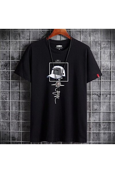 bellanova Unisex πολύχρωμο μπλουζάκι με στάμπα Oversize Streetwear Άνετη εφαρ...