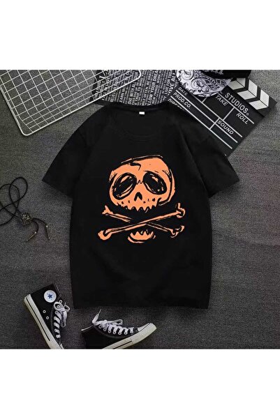 bellanova Unisex πολύχρωμο μπλουζάκι με στάμπα Oversize Streetwear Άνετη εφαρ...