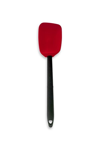 Empressco Kırmızı Silikon Kaşık Spatula, Dayanıklı ve Çok Amaçlı Kullanım