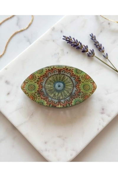 Portakal Esintisi Elara Colorful Pearlescent Eyelet Bohemian Buckle