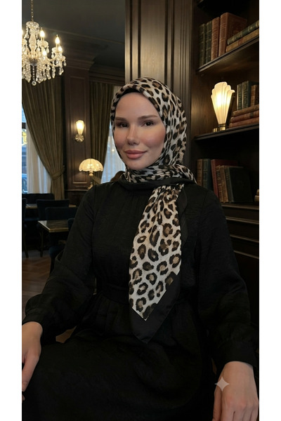 LEOPAR DESENLİ SOFT ŞAL