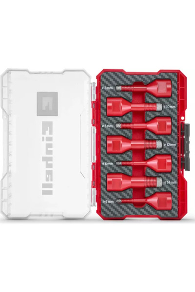 Einhell Set de 7 burghie de 7 mm pentru ceramic M-CASE 49500400 M14 cutie de ...