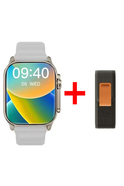Choice10 Gray and Strap New Watch T900 U2 Smart Watch 49mm 2026 New NFC Men W...