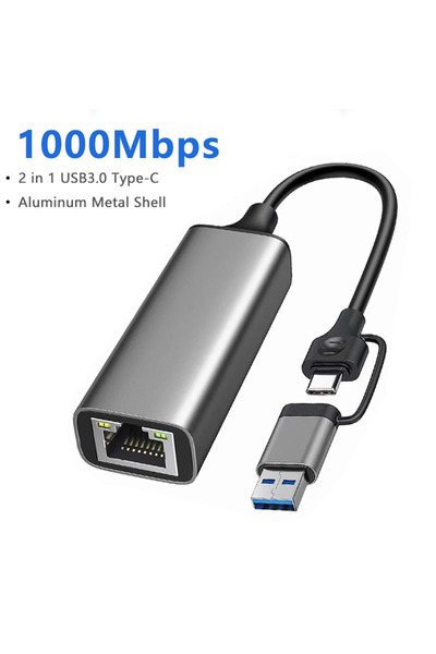 Choice3 kebidumei 2IN1 1000Mbps Kebidumei 5G/2.5G/1000/100Mbps Wired Network ...