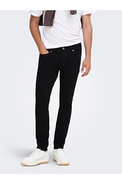 Only & Sons Skinny Jeans ONSWARP Niedrige Taille Skinny Fit Jeans
