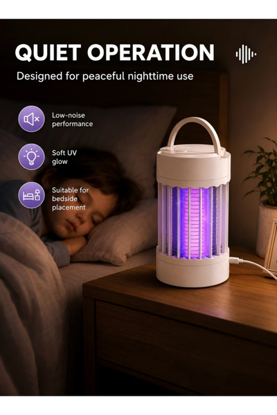 Generica Portable electric mosquito killer for home use, suitable for living ...