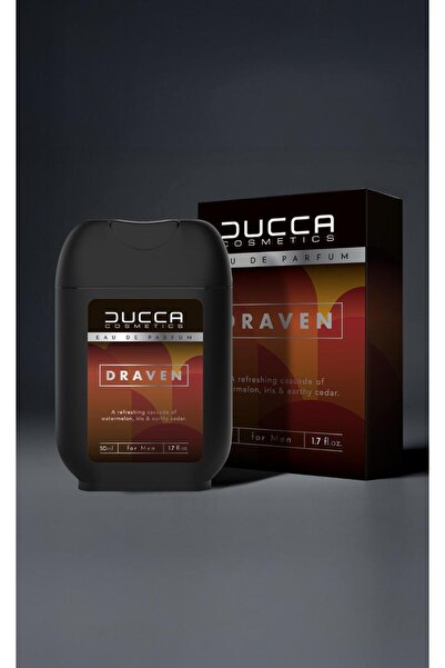 ducca cosmetics DRAVEN PARFÜM ERKEK 50 ML PLASTİK ŞİŞE