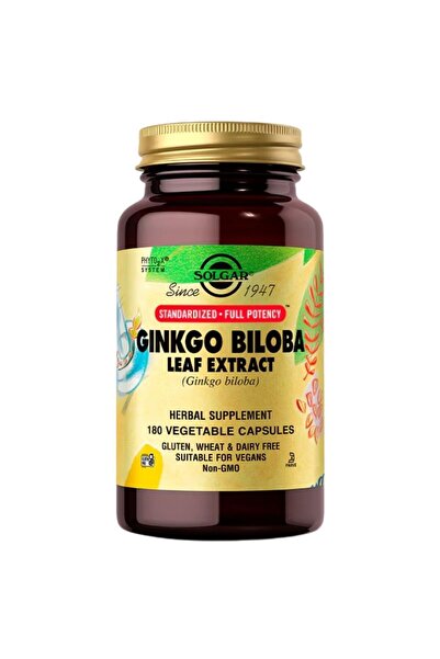 Solgar Sfp Ginkgo Biloba 90Mg Cap180S