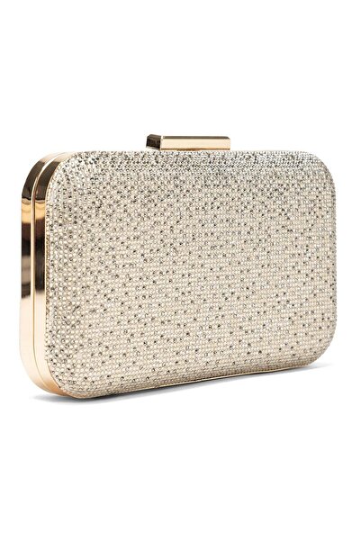 Dedos Women's Chain Stone Embroidered Evening Dress Bag 7002